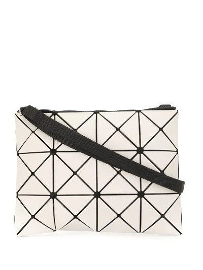 Shop Bao Bao Issey Miyake Geometric Crossbody Bag In White