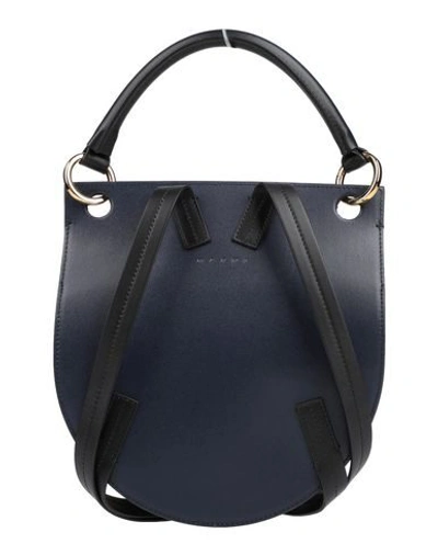 Shop Marni Backpack & Fanny Pack In Dark Blue