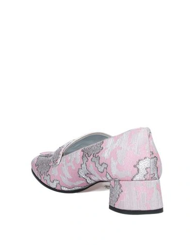 Shop Prada Loafers In Pink