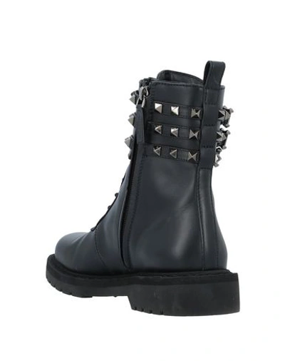 Valentino Ankle Boots In Black