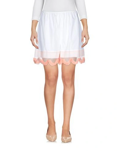 Shop Prada Shorts & Bermuda Shorts In White