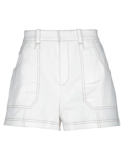 Shop Chloé Shorts In Ivory