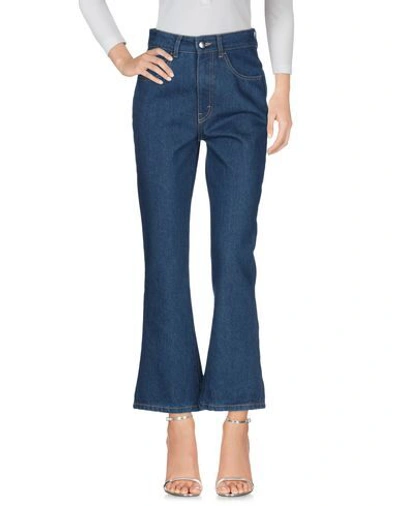 Shop Attico Jeans In Blue