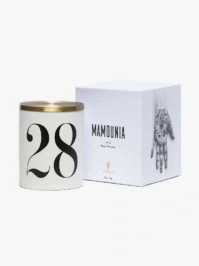 Shop L'objet Mamounia No. 28 Candle In White