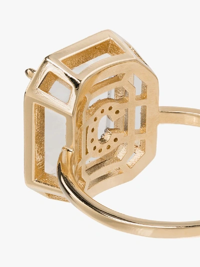 Mateo 14k Yellow Gold C Initial Diamond Ring In Gold
