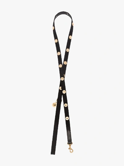 Shop Versace Set Aus Hundehalsband Und -leine In Black