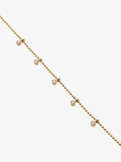 Shop Zoë Chicco 14k Yellow Gold Floating Diamond Necklace