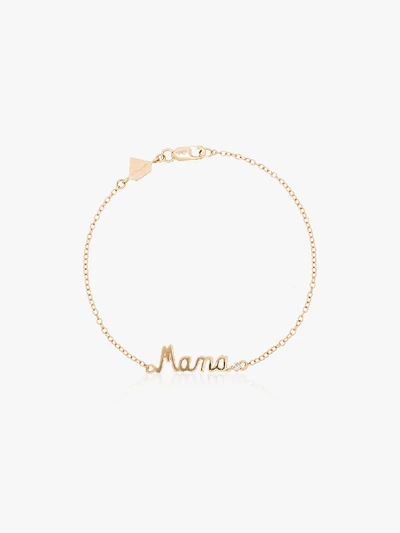 Shop Alison Lou 14k Yellow Gold Mama Diamond Bracelet