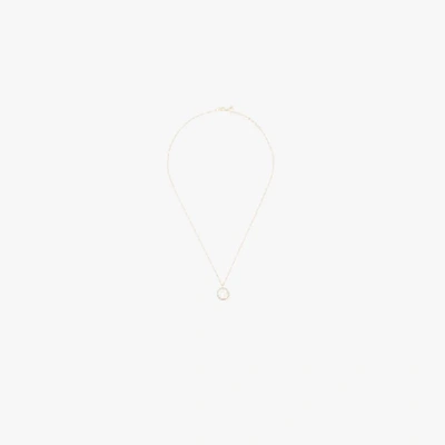 Shop Mateo 14k Yellow Gold A Pearl Diamond Necklace
