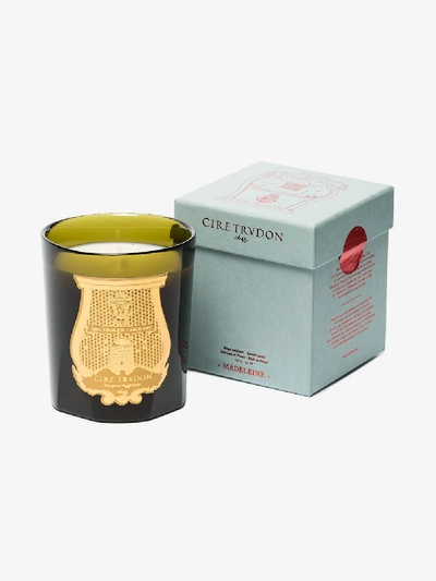 Shop Cire Trudon Green Madeleine Classique Scented Candle In White