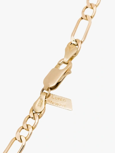Shop Loren Stewart 14k Yellow Gold Figaro Chain Bracelet