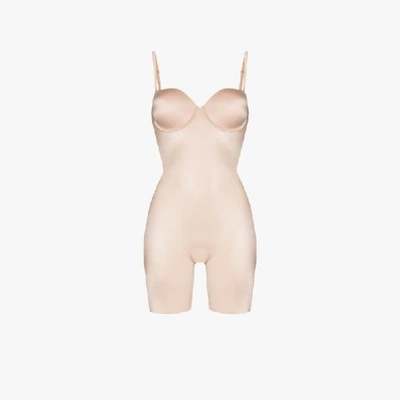 Shop Spanx Halblanger 'suit Your Fancy' Body In Nude