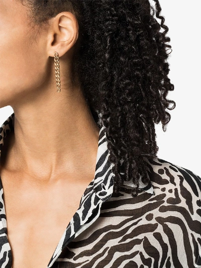 Zoë Chicco 14k Yellow Gold Chain Drop Earrings In Yellow Gold