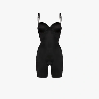 Shop Spanx Halblanger 'suit Your Fancy' Body In Schwarz