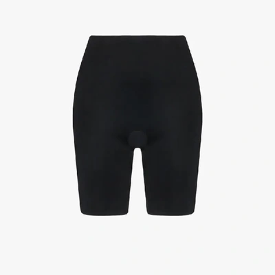 Shop Spanx Black Suit Your Fancy Booty Booster Mid-thigh Shorts