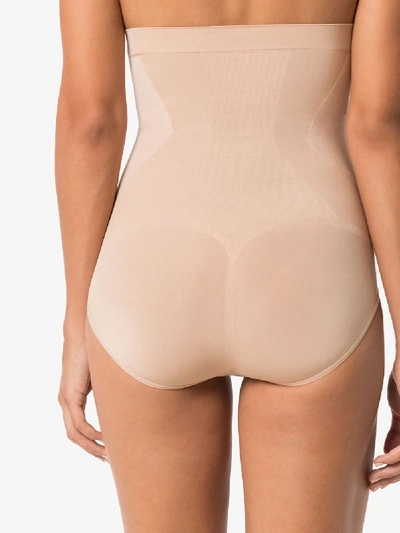Spanx Neutral Oncore High Waist Briefs In Neutrals
