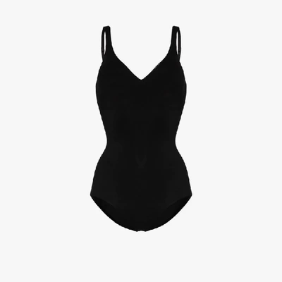 Shop Wolford Mat De Luxe Forming Bodysuit In Black