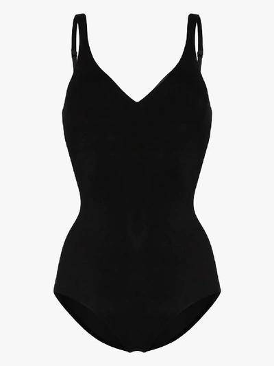 Shop Wolford Mat De Luxe Forming Bodysuit In Black