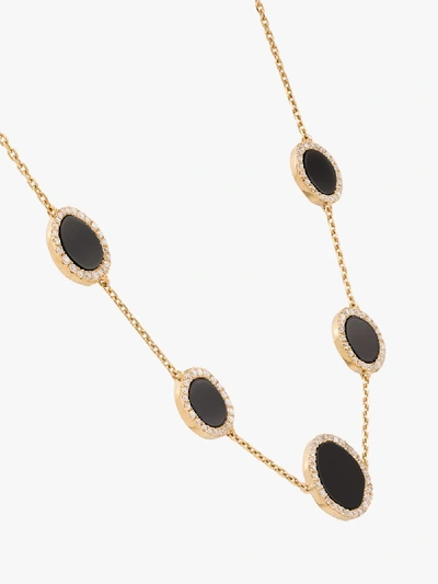 Shop Anissa Kermiche 14k Yellow Gold Belle De Nuit Diamond Necklace