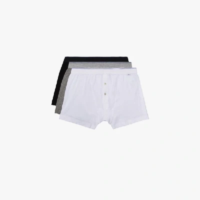 Shop Schiesser Ludwig Boxer Briefs Set In Black