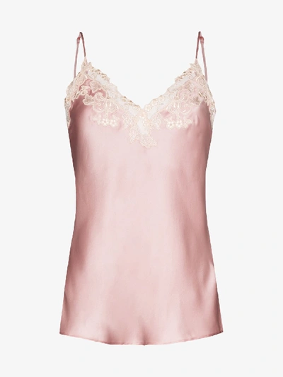 Shop La Perla 'maison' Camisole-top In Pink