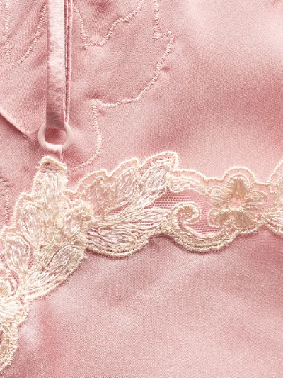 Shop La Perla 'maison' Camisole-top In Pink