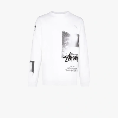Shop Alyx X Stüssy Long Sleeve T-shirt In White
