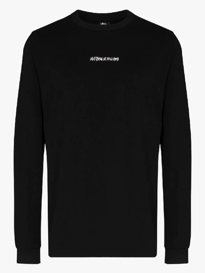 Shop Alyx X Stüssy Long Sleeve T-shirt In Black