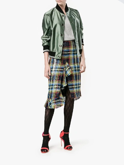 Gucci Black Gg Supreme Tights