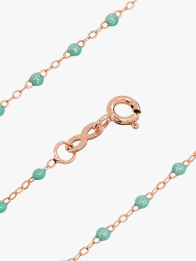 Gigi Clozeau 18k Rose Gold 42 Cm Beaded Necklace In Rose Gold