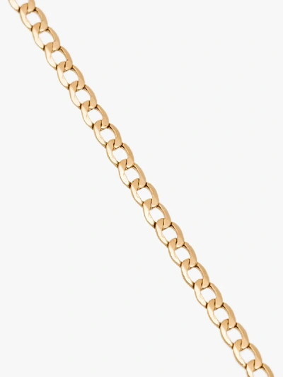 Shop Loren Stewart 14k Yellow Gold Havana Chain Anklet In 107 - Metallic: