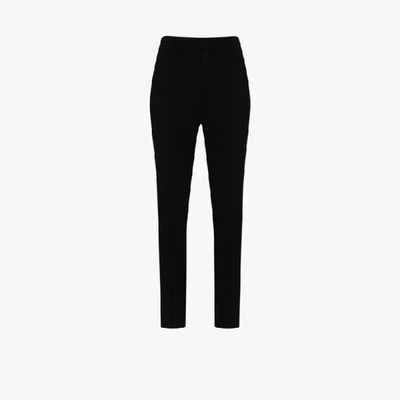 Shop Rick Owens Black Austin Tapered Trousers