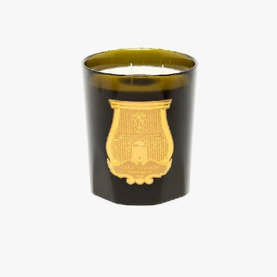 Shop Cire Trudon Green Abd El Kader Grande Scented Candle In Gold