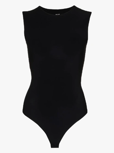 Shop Alix Nyc 'lenox' Body Mit String In Schwarz