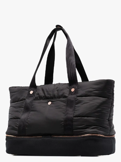 Sweaty Betty Icon Luxe Gym Bag in Black