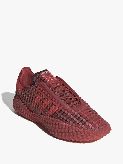 Shop Adidas Originals Graddfa Akh Sneakers In Red