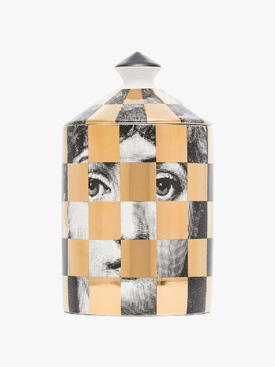 Shop Fornasetti 'star Lina Otto' Duftkerze In Gold