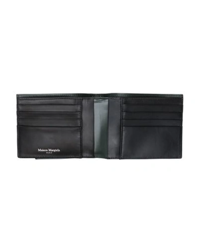 Shop Maison Margiela Wallet In Dark Green
