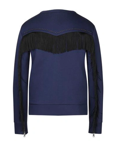 Shop Gucci Sweatshirt In Dark Blue