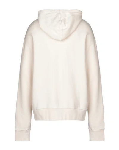 Shop Gucci Hooded Sweatshirt In Ivory