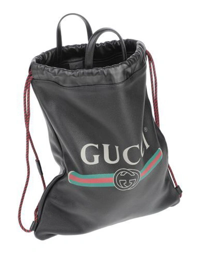 Shop Gucci Backpack & Fanny Pack In Black