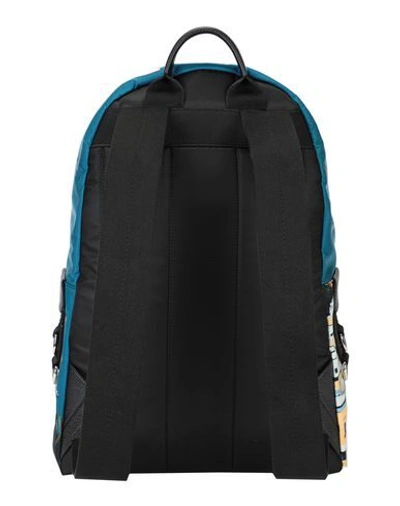 Shop Dolce & Gabbana Backpacks In Azure