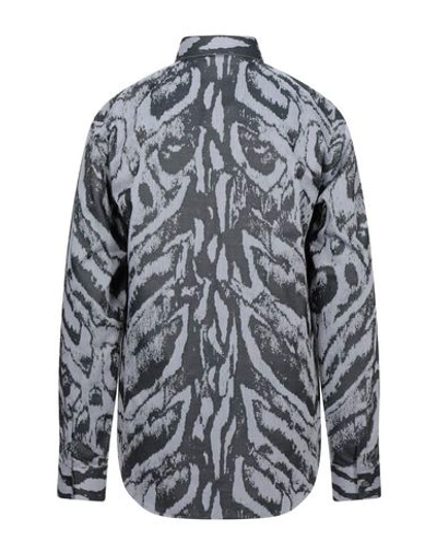 Shop Dior Patterned Shirt In Grey