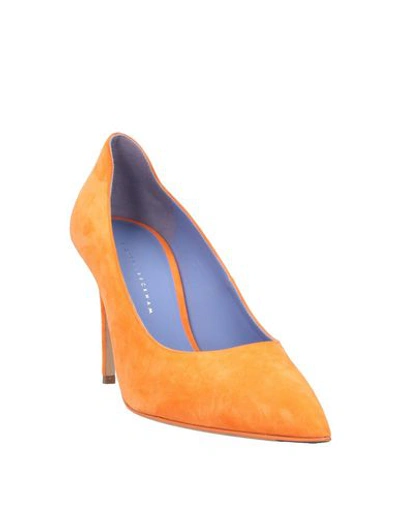 Shop Victoria Beckham Pumps In Orange