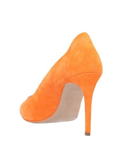 Shop Victoria Beckham Pumps In Orange