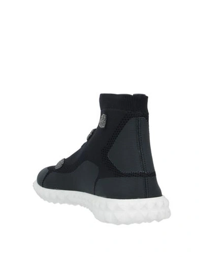 Shop Valentino Garavani Woman Sneakers Black Size 7.5 Textile Fibers