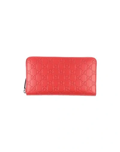 Shop Gucci Wallet In Red