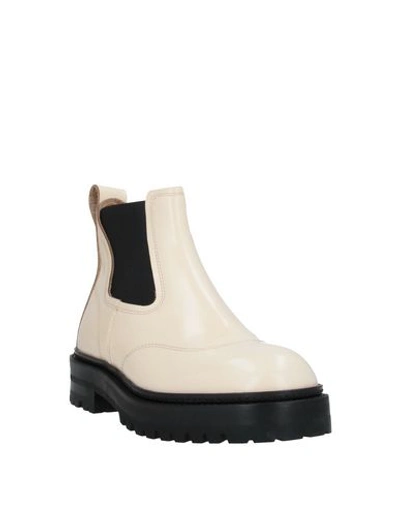 Shop Marni Boots In Beige