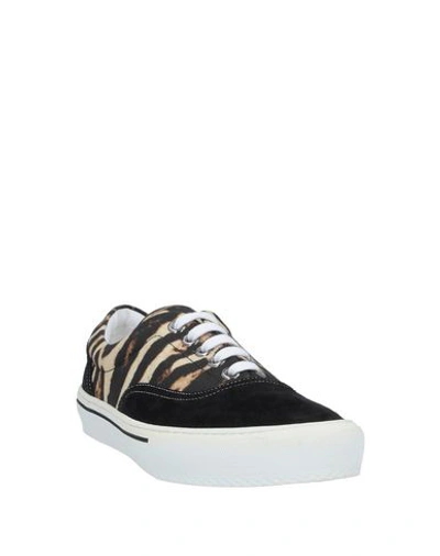 Shop Burberry Sneakers In Black