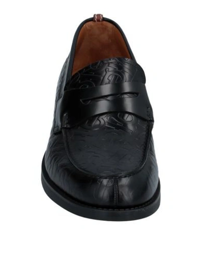 Shop Burberry Loafers In Black